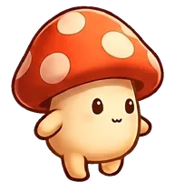 Animated mushroom run cycle from Mushroom March